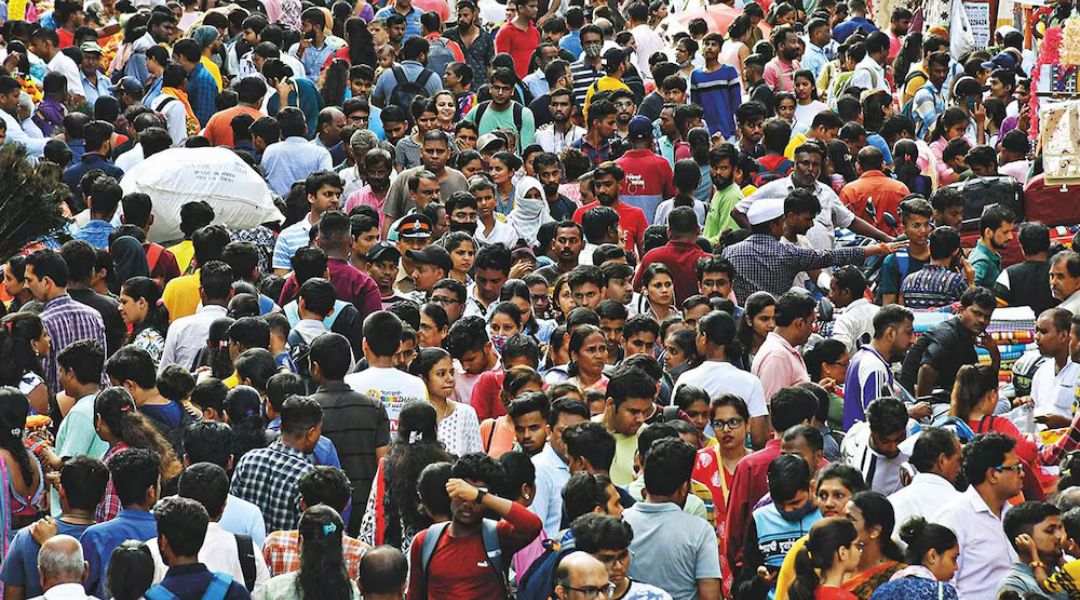 How population affects Water scarcity.
